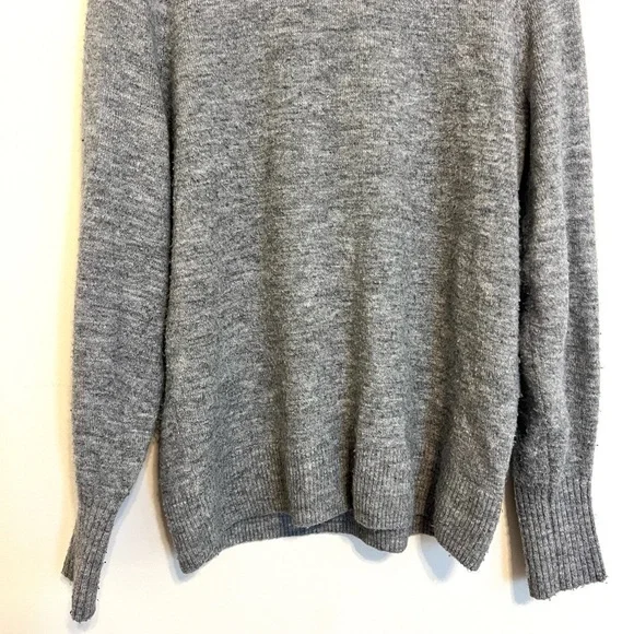 2/$30 Banana Republic - Gray Cowl Neck Sweater | Cozy Knit Pullover | Size S - Picture 5 of 8